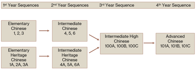 Chinese Curriculum Sequence diagram